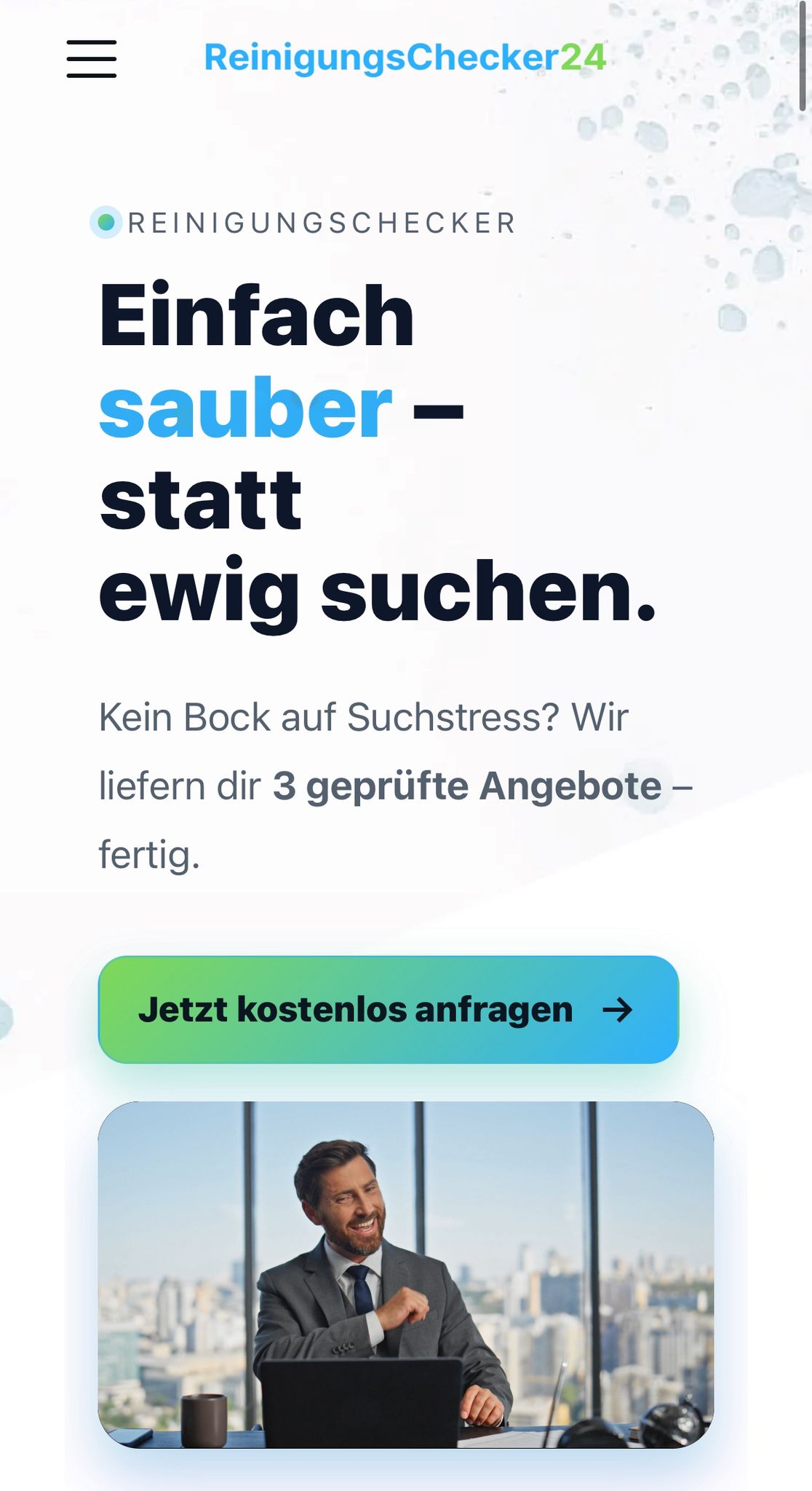 Mobile Webdesign Ansicht 5
