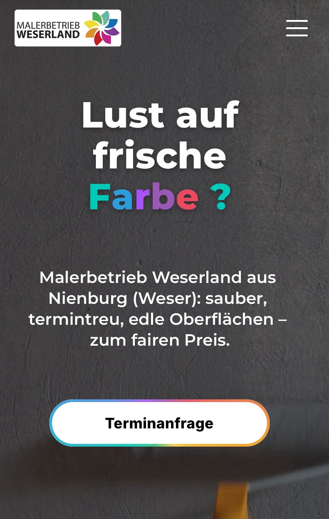 Mobile Webdesign Ansicht 8