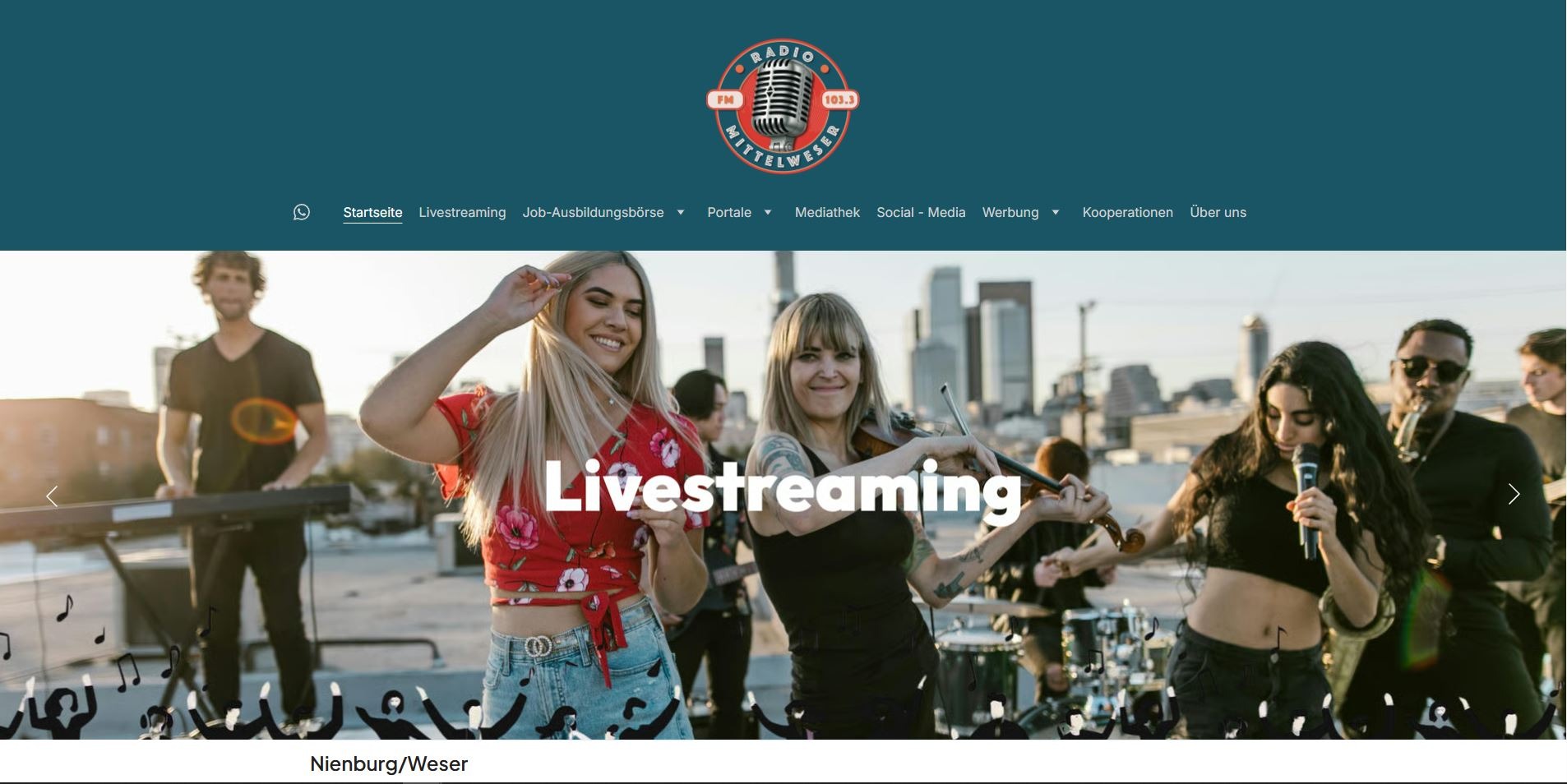 Desktop Webdesign Beispiel 4 Scholz & Friese